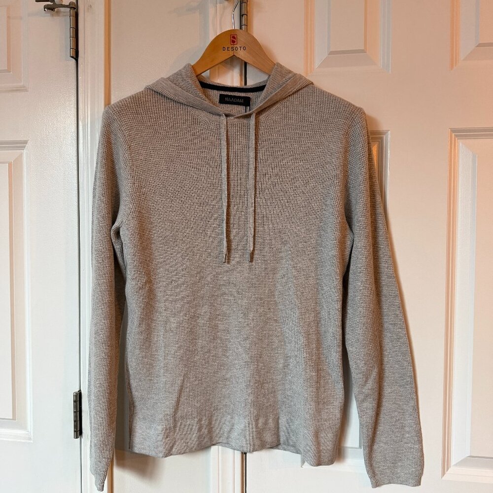 Naadam Gender Neutral Grey Thermal Hoodie